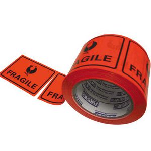 Stylus Printed Label Tape Fragile