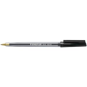 Staedtler Stick 430 Medium Ballpoint Pens Black 10 Pack