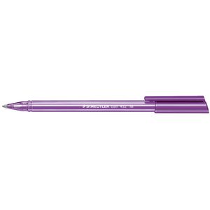 Staedtler Stick 432 Ice Ballpoint Pens Purple 10 Pack