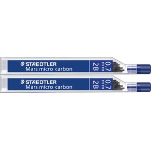 Staedtler Lead 0.7mm 2B 2 Pack