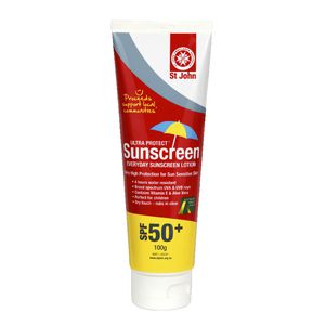St John SPF 50+ Sunscreen Tube 100g