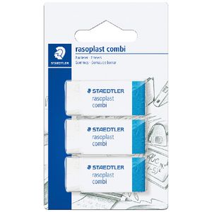 Staedtler Rasoplast Combi Erasers 3 Pack