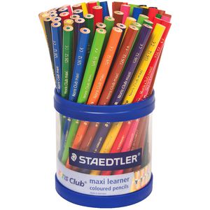 Staedtler Noris Club Maxi Leaner Coloured Pencils 70 Pack