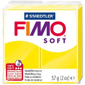 Staedtler FIMO Soft Standard Block Lemon 57g