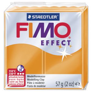 Staedtler FIMO Effect Modelling Clay Translucent Orange 57g