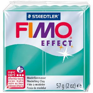 Staedtler FIMO Effect Modelling Clay Translucent Green 57g
