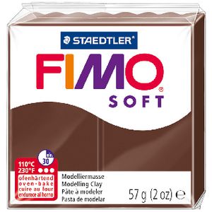 Staedtler FIMO Soft Standard Block Chocolate 57g