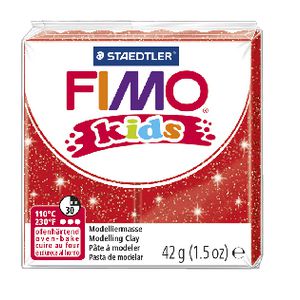 Staedtler FIMO Modelling Clay 42g Glitter Red