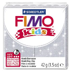 Staedtler FIMO Modelling Clay 42g Glitter Silver