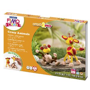 Staedtler FIMO Crazy Animals Monkey and Giraffe