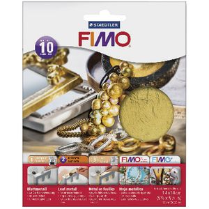 Staedtler FIMO Gold Leaf Metal 10 Sheets