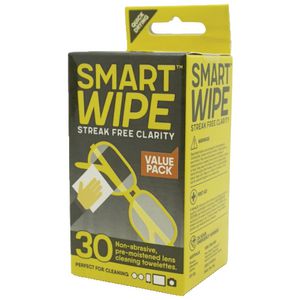 Smart Wipes Lens Towelettes 30 Pack
