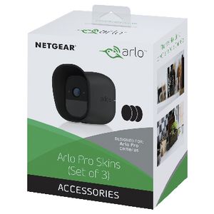 Netgear Arlo Pro Silicone Replacement Skins Black 3 Pack