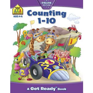 School Zone Counting 1-10 Book