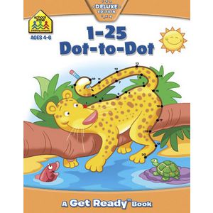 School Zone 1-25 Dot-to-Dot