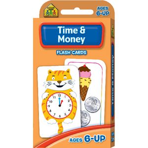 School Zone Time and Money Flash Cards