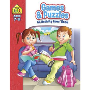 School Zone Games and Puzzles Activity Zone Workbook
