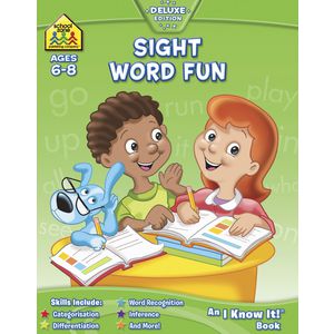 School Zone Sight Word Fun Book