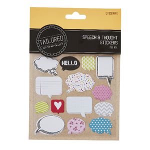 Tailored Speech and Thought Stickers