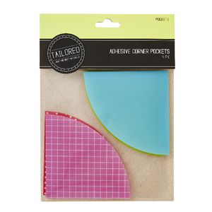 Tailored Adhesive Corner Pocket