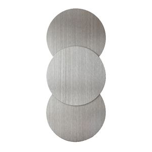 Three By Three Spot On Magnets Stainless 3 Pack