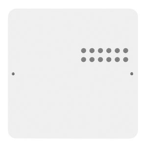 Three By Three Magnet Board 30 x 30cm White
