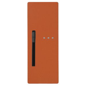 Three By Three Magnetic 4 x 11 Dry Erase Board Orange