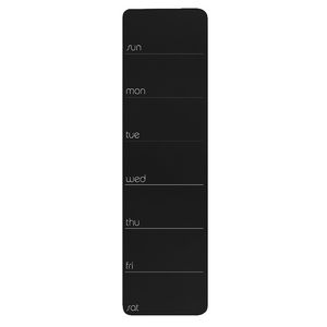 Three By Three Weekly Planner Chalkboard Small