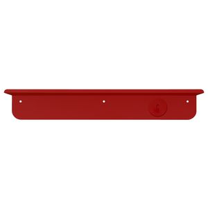 Three By Three Magnetic Shelf Red