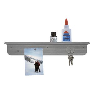 Three By Three Magnetic Shelf Stainless