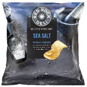 Red Rock Deli Sea Salt Chip 28g 21 Pack
