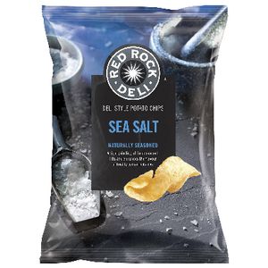 Red Rock Deli Sea Salt Chips 45g 18 Pack