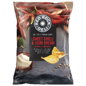 Red Rock Deli Sweet Chilli and Sour Cream Chips 45g 18 Pack