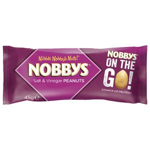 Nobbys On the Go Peanuts Salt and Vinegar 45g 10 Pack