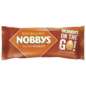 Nobbys On the Go Peanuts Peri Peri 45g 10 Pack