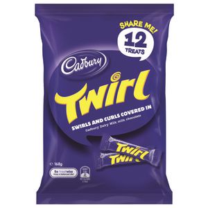 Cadbury Sharepack 168g Twirl