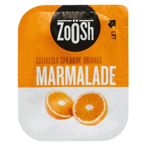Zoosh Orange Marmalade 13.6g Snack Tub 50 Pack