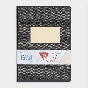 Clairefontaine 1951 Clothbound A5 Notebook 96 Page Black