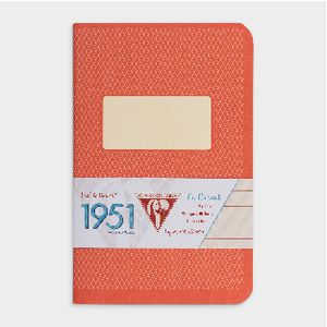 Clairefontaine 1951 Lined Pocket Notebook 96 Page Red