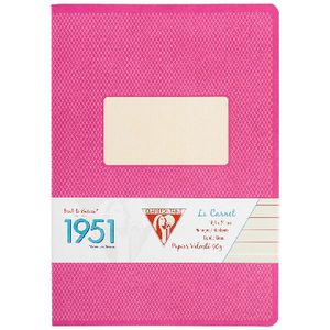Clairefontaine 1951 Lined A5 Notebook 96 Page Pink