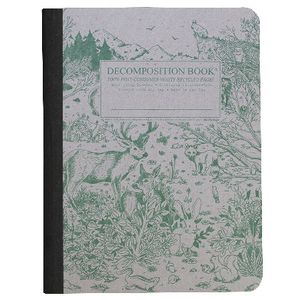 Decomposition Ruled Notebook Animal 160 Page