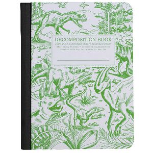 Decomposition Ruled Notebook Dinosaur 160 Page