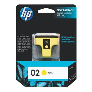 HP 02 Yellow Ink