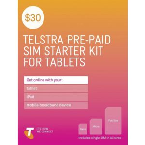 Telstra $30 Data SIM Card