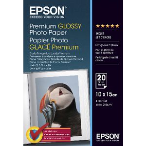 Epson 255gsm A4 Premium Glossy Photo Paper 20 Pack