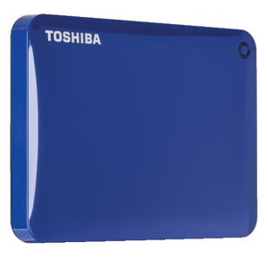 Toshiba 1TB Canvio Connect II Portable Hard Drive Blue