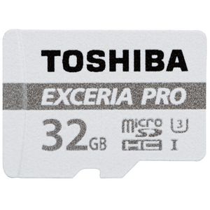 Toshiba Exceria Pro Micro SD Card with Adaptor 32GB