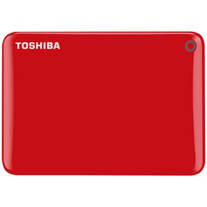 Toshiba 3TB Canvio Connect II Hard Drive Red