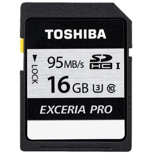 Toshiba 16GB Exceria Pro SDHX Memory Card