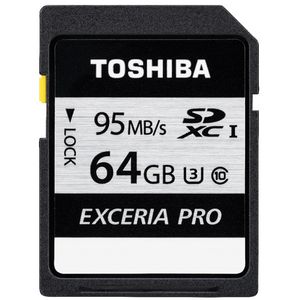 Toshiba 64GB Exceria Pro SDHX Memory Card